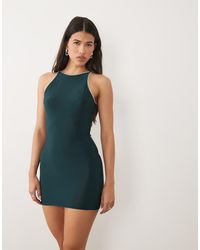 ASOS - Racer Mini Dress With Trim Detail - Lyst