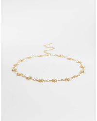 Pieces - Boho Belt With Sun Charms - Lyst