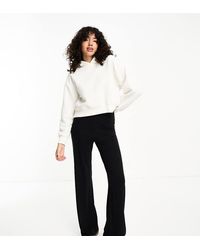 ASOS - Asos Design Tall Basic Wide Leg Jersey Pant - Lyst