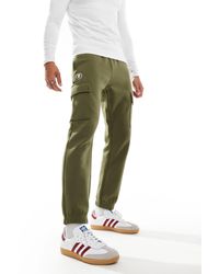 Aape By A Bathing Ape - Aape By A Bathing Ape Logo Cargo Cuffed Sweatpants - Lyst