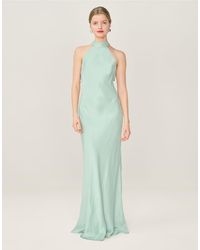 OMNES - Dresses Milos Halterneck Maxi Dress With Sash Detail - Lyst