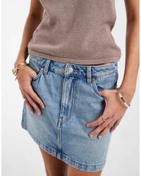 & Other Stories - Denim Mini Skirt - Lyst