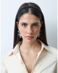 Accessorize - Beaded Sparkle Headband - Lyst