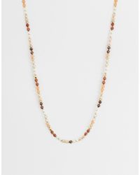 Accessorize - – e halskette mit runden perlen - Lyst