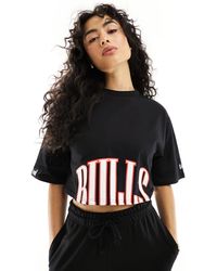 KTZ - Chicago Bulls Cropped T-shirt - Lyst