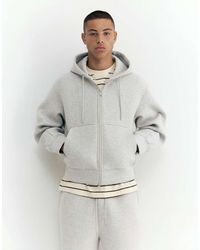 Pull&Bear - Hoodiejack Met Rits - Lyst