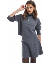 ONLY - Gebreide Coltrui Van Co-Ord Set - Lyst