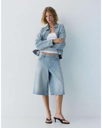 Pull&Bear - Low-rise Jorts - Lyst
