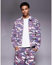 Liquor N Poker - Liqour N Poker Relaxed Denim Zip Jacket Co-Ord - Lyst