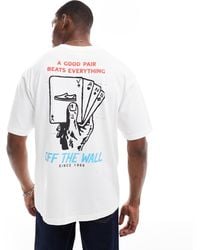 Vans - T-shirt ample à manches courtes et imprimé a good pair - Lyst