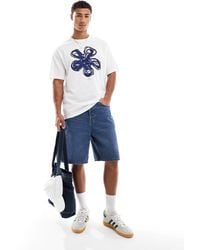 Paul Smith - Logo T-shirt With Flower Print - Lyst