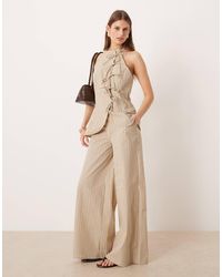 Glamorous - Thick Waistband Pull On Trousers - Lyst