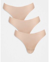 ASOS - 3 Pack No Vpl Thong - Lyst