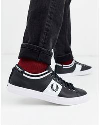 Fred Perry Underspin Leather Sneakers 