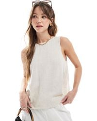 ASOS - Singlet With Scoop Back - Lyst