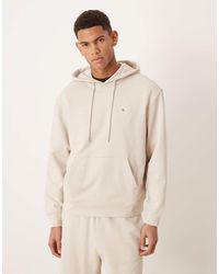 Calvin Klein - Badge Terry Hoodie - Lyst