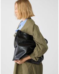 Stradivarius - – beuteltasche aus kunstleder - Lyst