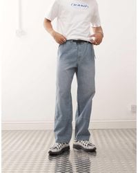 Gramicci - Denim Workwear Broek Met Japanse Hickory Strepen - Lyst