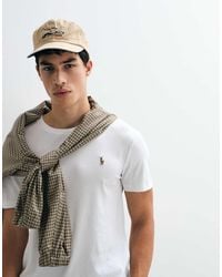 Polo Ralph Lauren - Icon Logo Short Sleeve Custom Slim Pima T-shirt - Lyst