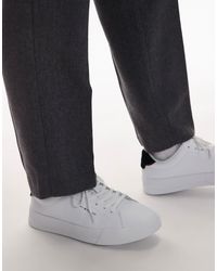 Tommy Hilfiger - Leather Court Trainers - Lyst