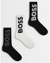 BOSS - Boss Bodywear 3 Pack Sport Crew Socks - Lyst