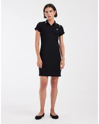 Fred Perry - X amy winehouse - robe polo à liserés - Lyst