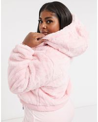 ellesse cargo crop hoodie