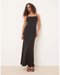 Gina Tricot - Stretch Jersey Maxi Cami Dress - Lyst