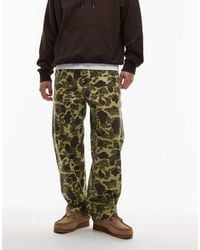 Carhartt - Duck Single Knee Straight Leg Trousers - Lyst