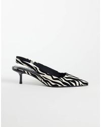 ASOS - Signature Kitten Heeled Shoes - Lyst