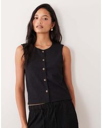 Jdy - Textured Waistcoat Co-ord - Lyst