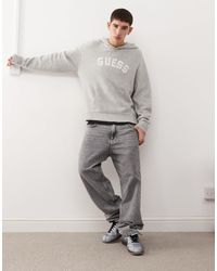 Guess - Originals Knitted Pullover Hoodie - Lyst