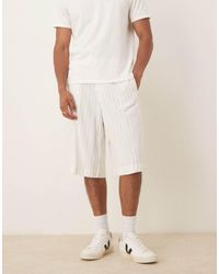 ASOS - Pantaloncini Bermuda Da Abito Oversize - Lyst