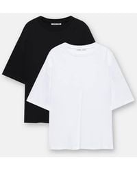 Pull&Bear - Pack Of Oversize T-shirts - Lyst
