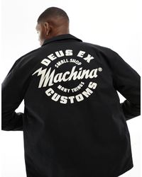 Deus Ex Machina - Amped - giacca coach nera - Lyst