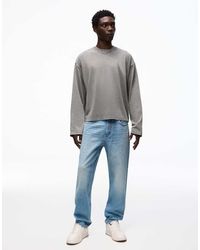 Bershka - Straight-leg Jeans - Lyst