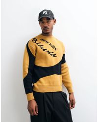 BLKVIS - Jacquard-pullover mit grafik und rundhalsausschnitt - Lyst