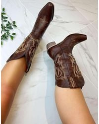 GIA STUDIOS - Cowboy Boots - Lyst