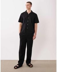 Only & Sons - Linen Look Loose Fit Pants - Lyst