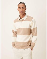 Mango - Cotton Mix Rugby Sweatshirt - Lyst