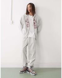 Champion - Joggers Grises Con Bajos Ajustados De - Lyst