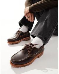 Timberland - Authentics 3 Eye Classic Boat Shoes - Lyst