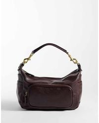 Mango - Pocket Detail Shoulder Bag - Lyst