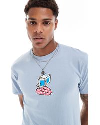 Vans - T-shirt With Small Graphic - Lyst