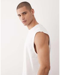 BOSS - Hugo Boss Relaxed Fit Sleeveless Tee - Lyst