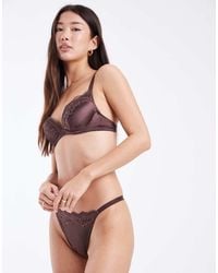 DORINA - Shiny Micro Thong - Lyst