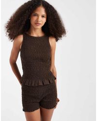 JJXX - Shirred Sleeveless Top - Lyst
