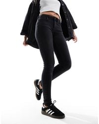 ONLY - Blush Mid Waist Skinny Jeans - Lyst