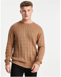 Herren Bekleidung Pullover und Strickware Rundhals Pullover pullover in Schwarz für Herren French Connection 