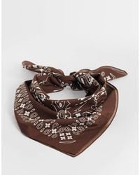 Vero Moda - Paisley Bandana Scarf - Lyst